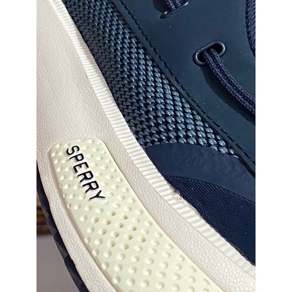 Sperry 7 Seas 3-Eye Blue 2 Boat Shoes  Size 16 M (D) - Picture 8 of 12